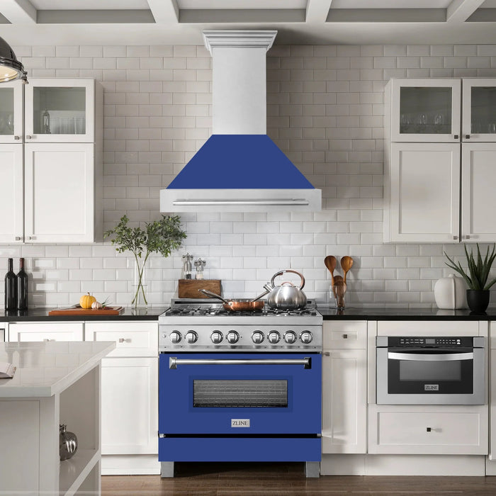 ZLINE 36" DuraSnow® Stainless Steel Range Hood 8654SNX-BM-36
