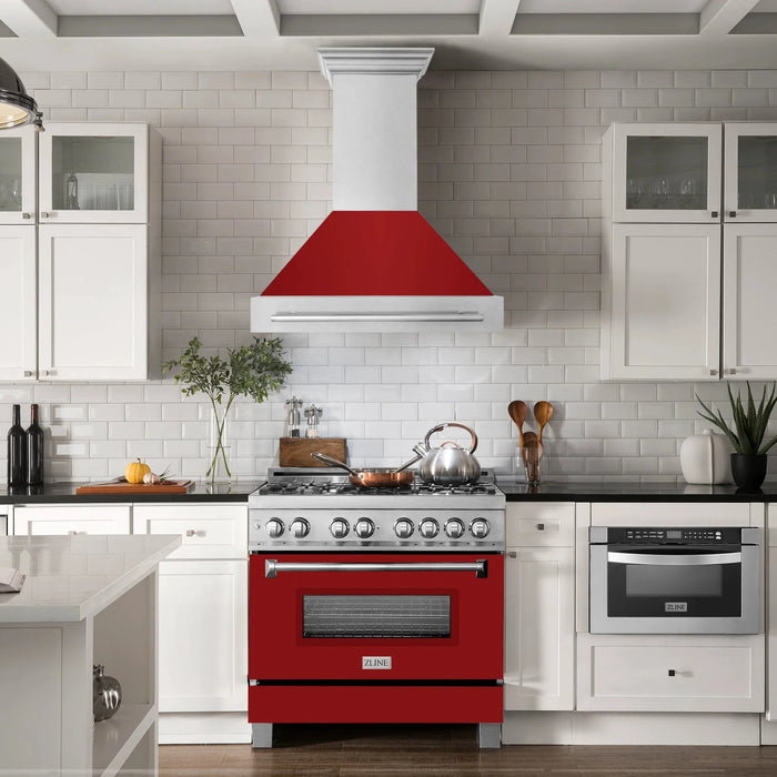 ZLINE 36" DuraSnow® Stainless Steel Range Hood 8654SNX-RG-36