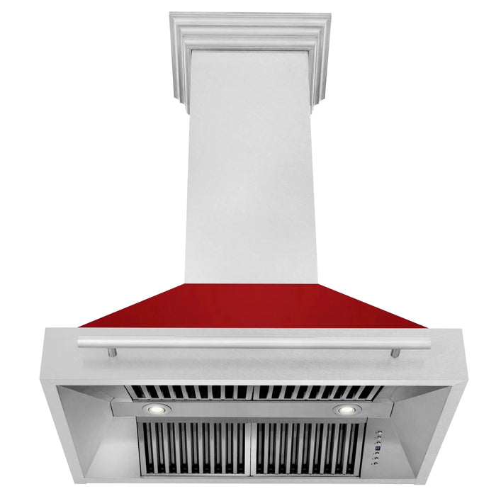 ZLINE 36" DuraSnow® Stainless Steel Range Hood 8654SNX-RG-36
