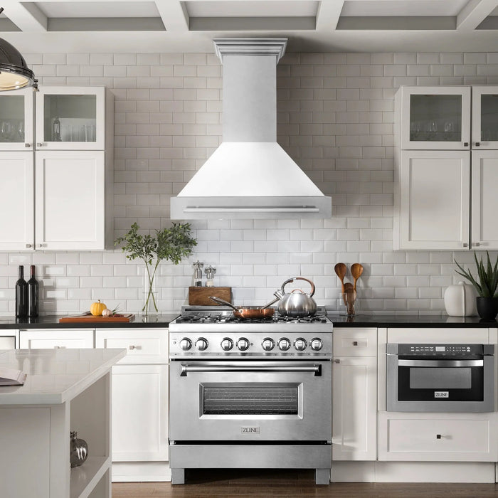ZLINE 36" DuraSnow® Stainless Steel Range Hood 8654SNX-WM-36