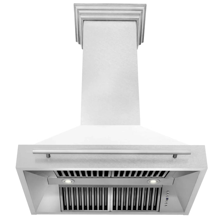 ZLINE 36" DuraSnow® Stainless Steel Range Hood 8654SNX-WM-36