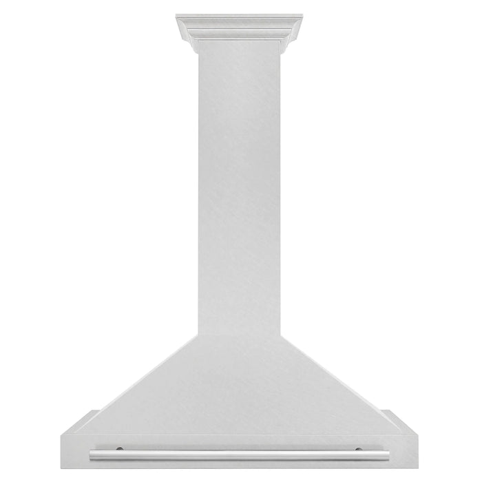ZLINE 36" Fingerprint Resistant Stainless Steel Range Hood with Stainless Steel Handle KB4SNX-36