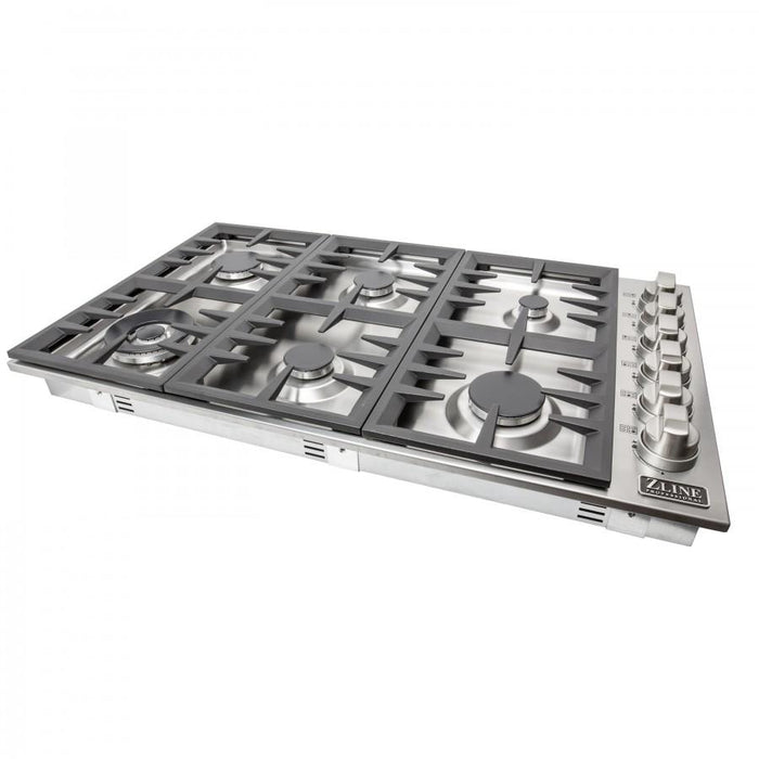 ZLINE 36" Gas Cooktop with 6 Gas Burners RC36