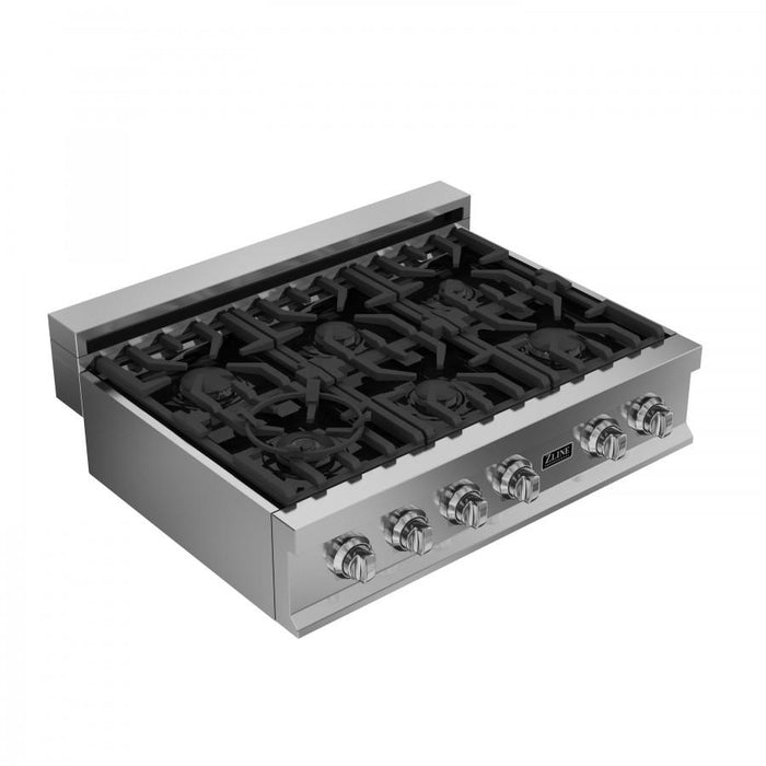 ZLINE 36 inch Rangetop with 6 Gas Burners, RT36