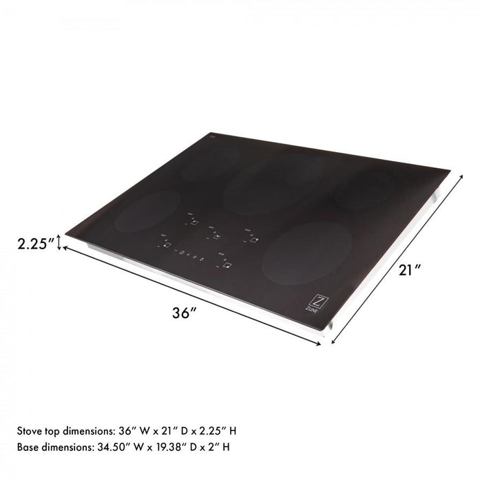 ZLINE 36" Induction Cooktop, 5 Burners, RCIND-36