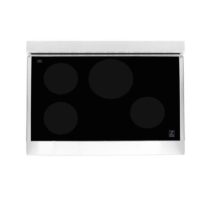 ZLINE 36" Induction Range in DuraSnow Stainless Steel RAIND-BG-36