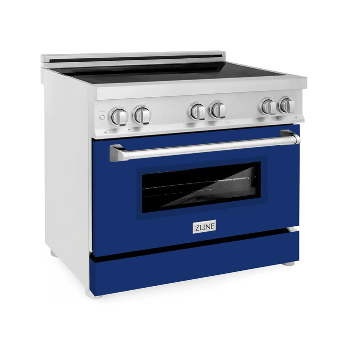 ZLINE 36" Induction Range in DuraSnow Stainless Steel RAIND-BG-36