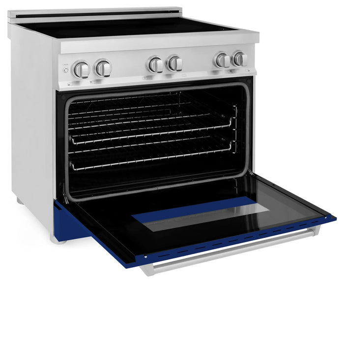 ZLINE 36" Induction Range in DuraSnow Stainless Steel RAIND-BG-36