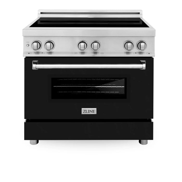 ZLINE 36" Induction Range in DuraSnow Stainless Steel RAIND-BLM-36
