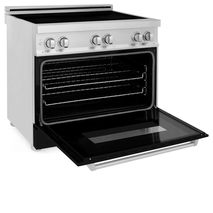 ZLINE 36" Induction Range in DuraSnow Stainless Steel RAIND-BLM-36