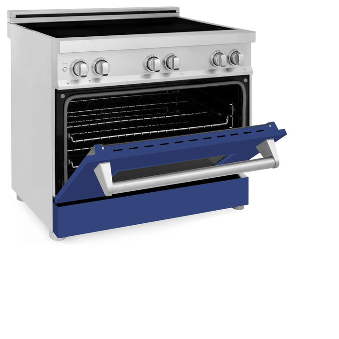 ZLINE 36" Induction Range in DuraSnow Stainless Steel  RAIND-BM-36