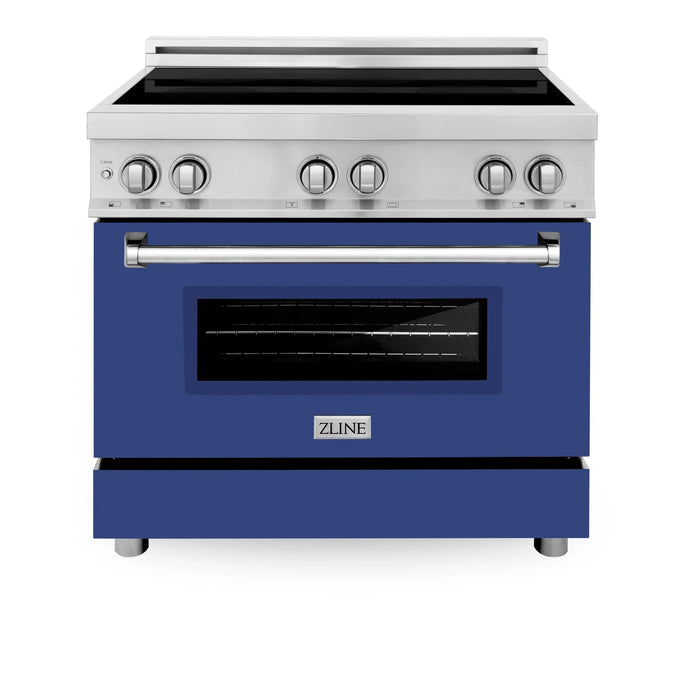 ZLINE 36" Induction Range in DuraSnow Stainless Steel  RAIND-BM-36