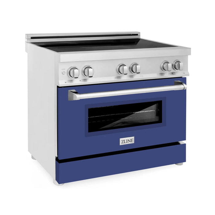ZLINE 36" Induction Range in DuraSnow Stainless Steel  RAIND-BM-36