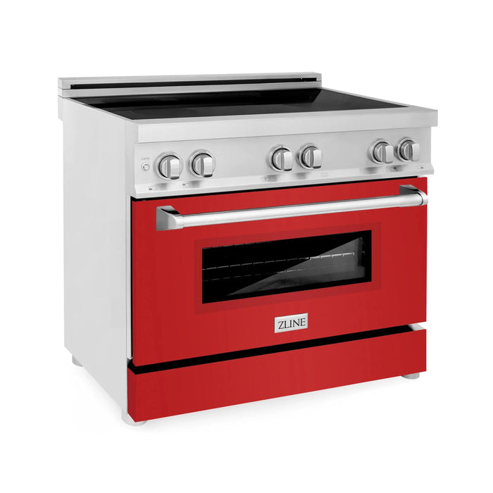ZLINE 36" Induction Range in DuraSnow Stainless Steel RAIND-RM-36