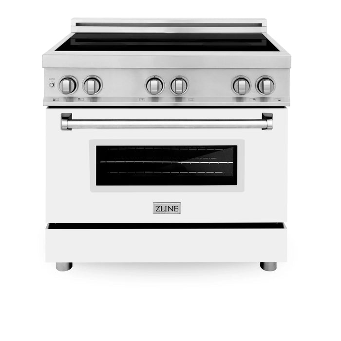 ZLINE 36" Induction Range in DuraSnow Stainless Steel RAIND-WM-36