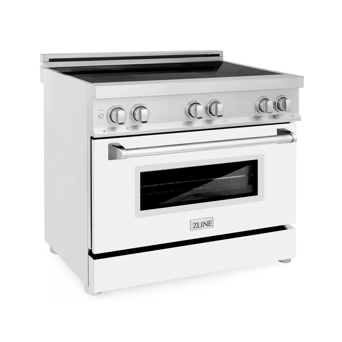 ZLINE 36" Induction Range in DuraSnow Stainless Steel RAIND-WM-36