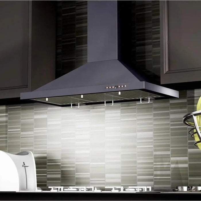 ZLINE 36" Oil-Rubbed Bronze Wall Range Hood, 8KBB-36