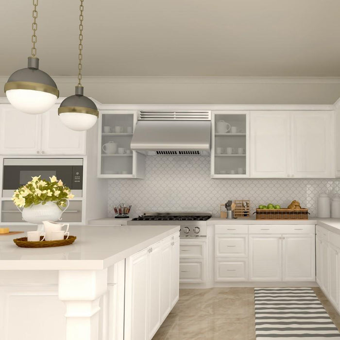 ZLINE 36" Recirculating Under Cabinet Stainless Range Hood, RK527-36