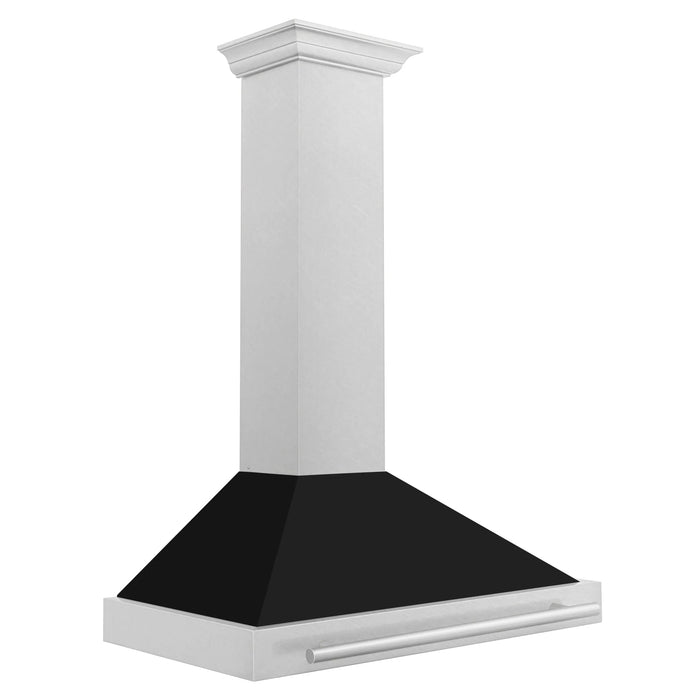 ZLINE 36" Stainless Range Hood Shell, Stainless Handle KB4SNX-BLM-36