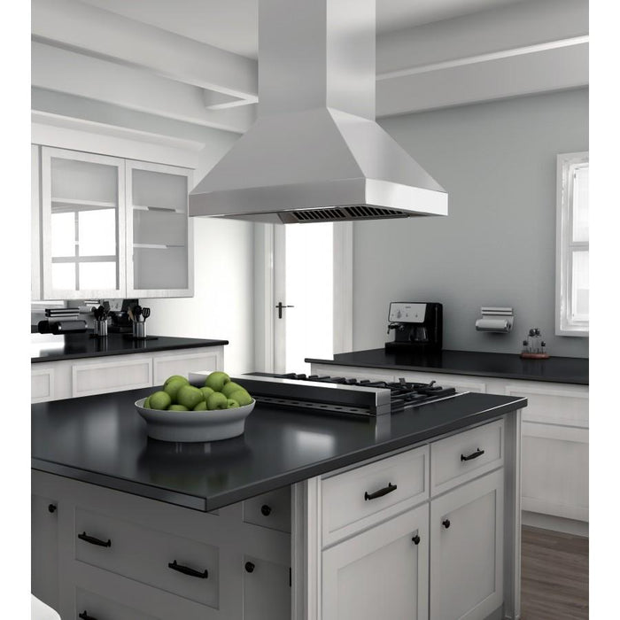 ZLINE 36" Stainless Steel Island Range Hood, 597i-36