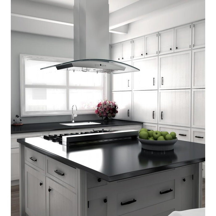 ZLINE 36" Stainless Steel Island Range Hood, GL5i-36