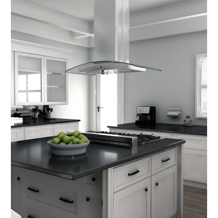 ZLINE 36" Stainless Steel Island Range Hood, GL5i-36