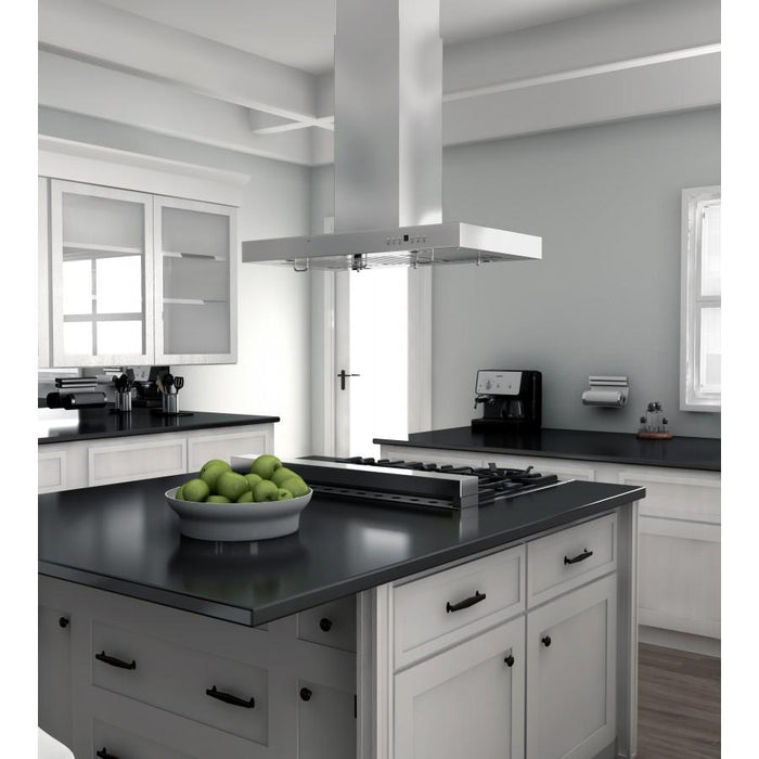 ZLINE 36" Stainless Steel Island Range Hood, KE2i-36