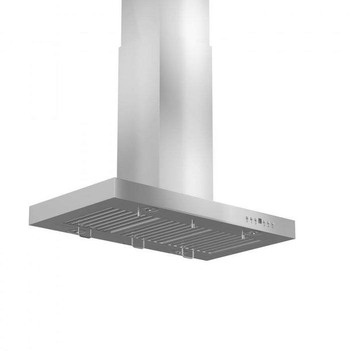 ZLINE 36" Stainless Steel Island Range Hood, KE2i-36