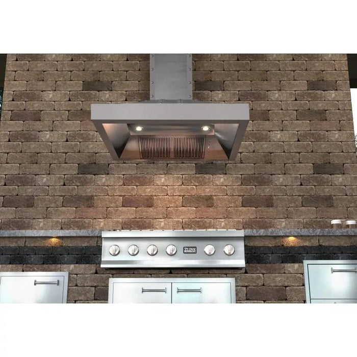 ZLINE 36" Stainless Wall Range Hood, 655-4SSSS-36