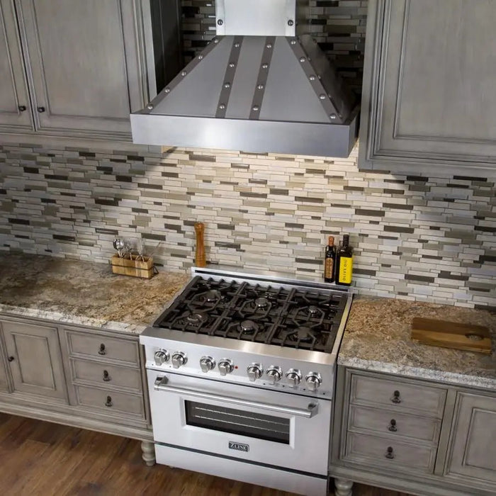 ZLINE 36" Stainless Wall Range Hood, 655-4SSSS-36