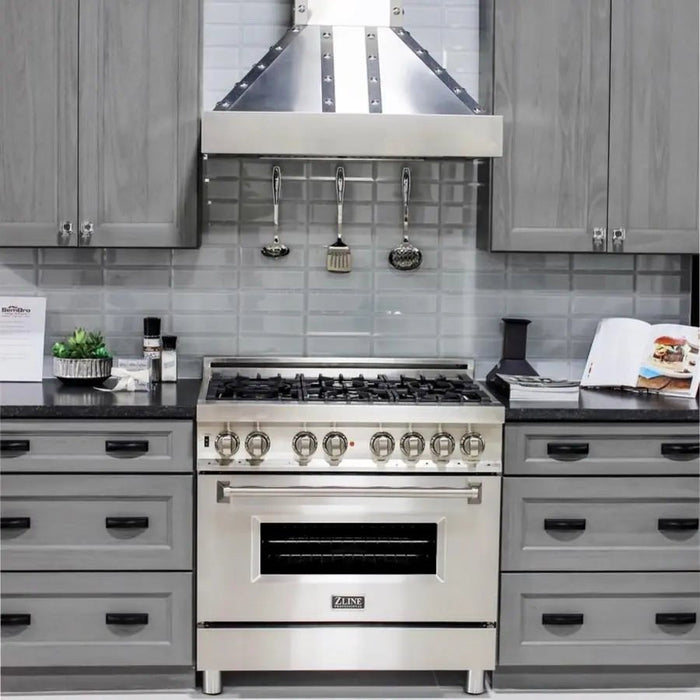 ZLINE 36" Stainless Wall Range Hood, 655-4SSSS-36