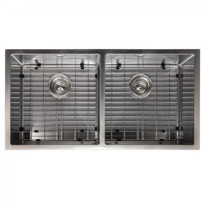 ZLINE 36" Undermount Double Bowl Sink Stainless Steel, SR50D-36S