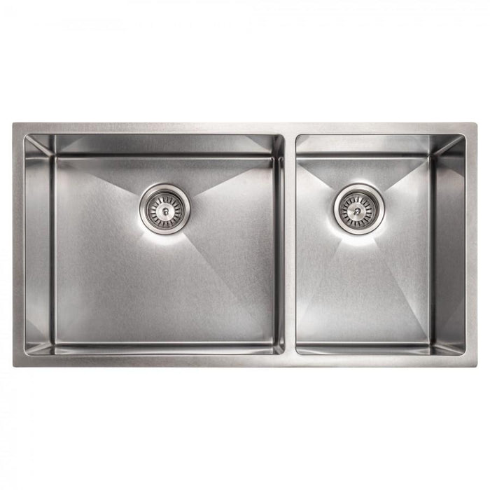 ZLINE 36" Undermount Double Bowl Sink Stainless Steel, SR60D-36S