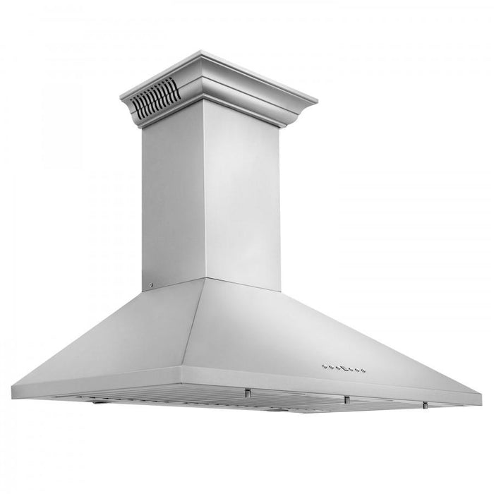 ZLINE 36" Wall Range Hood, Built-in CrownSound® Bluetooth Speakers, KL2CRN-BT-36