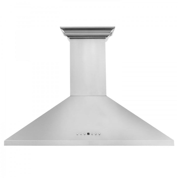 ZLINE 36" Wall Range Hood, Built-in CrownSound® Bluetooth Speakers, KL2CRN-BT-36