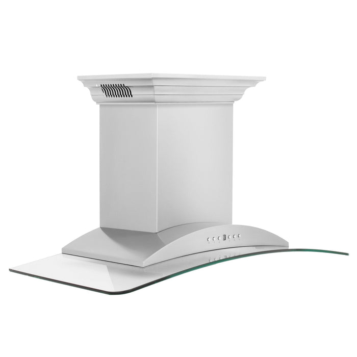 ZLINE 36" Wall Range Hood, Stainless, Bluetooth Speakers, KNCRN-BT-36