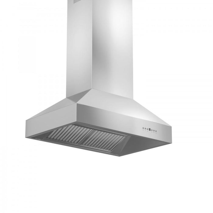 ZLINE 42" Outdoor Stainless Island Range Hood, 697i-304-42
