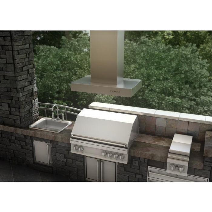 ZLINE 42" Outdoor/Indoor Island Range Hood, KECOMi-304-42