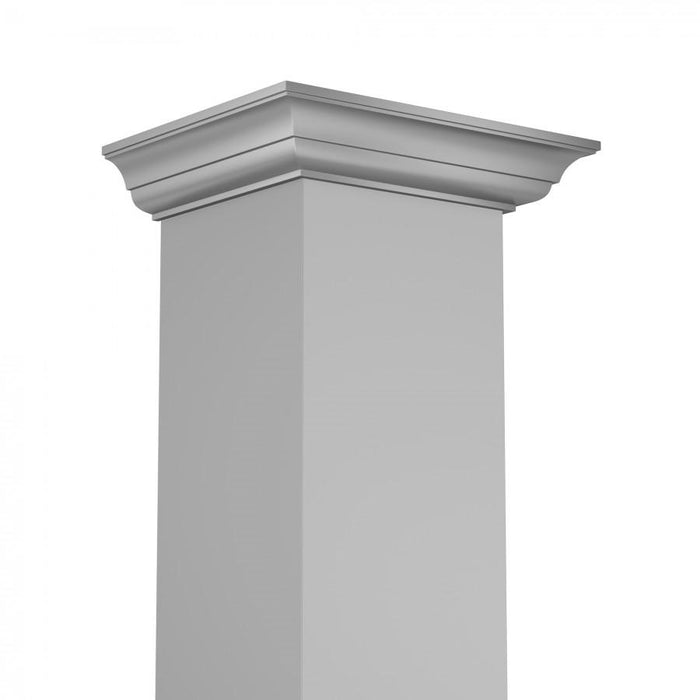 ZLINE 42" Stainless Steel Wall Range Hood, Crown Molding, KBCRN-42