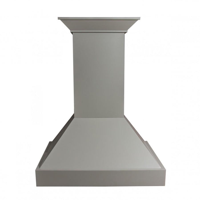 ZLINE 42" Wooden Wall Range Hood in Gray, KBUU-42