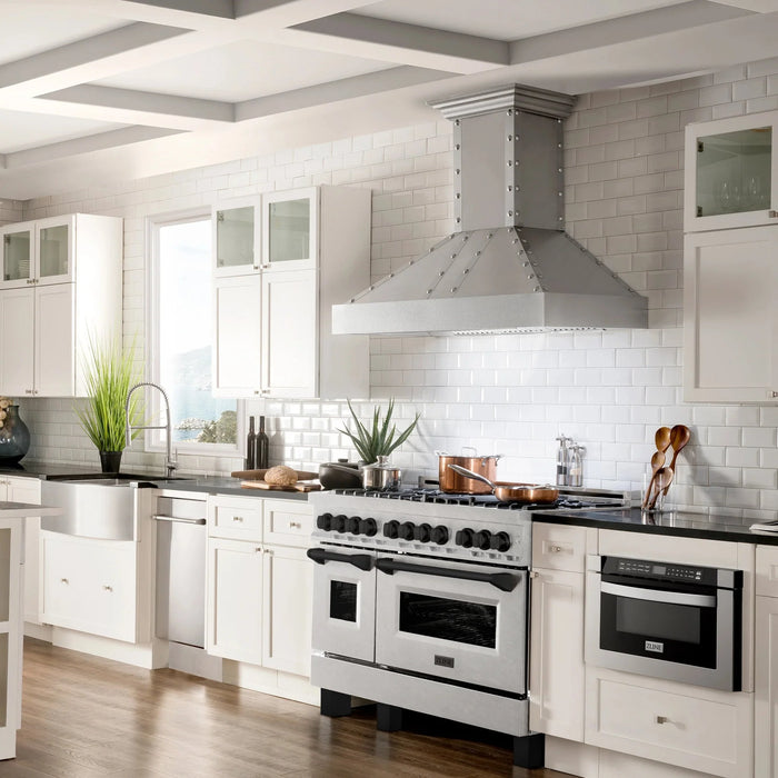 ZLINE 48" Autograph Dual Fuel Range, RASZ-SN-48-MB