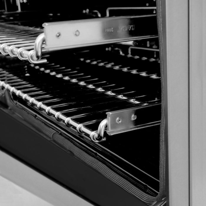 ZLINE 48" Autograph Edition, Dual Fuel Range, RAZ-48-MB