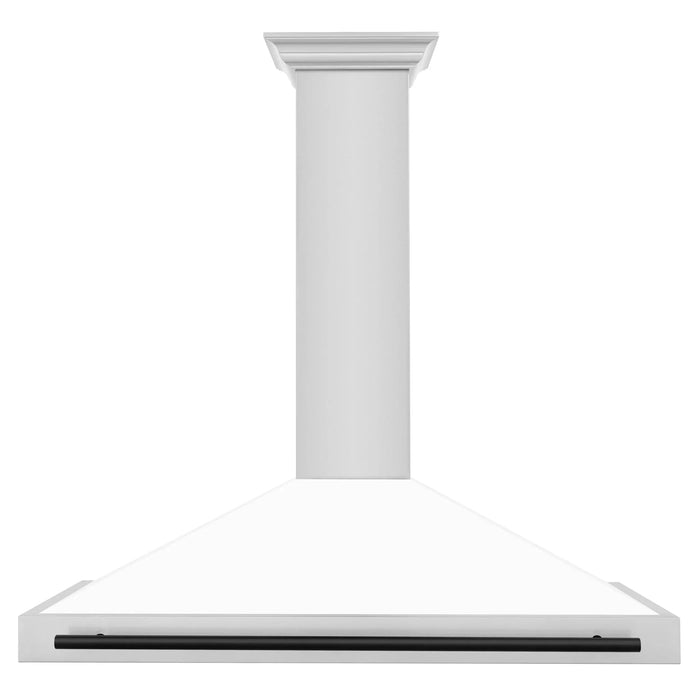 ZLINE 48" Autograph Stainless Wall Range Hood KB4STZ-WM48-MB