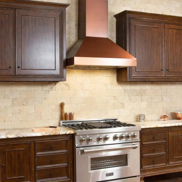 ZLINE 48" Copper Wall Range Hood 8667C-48
