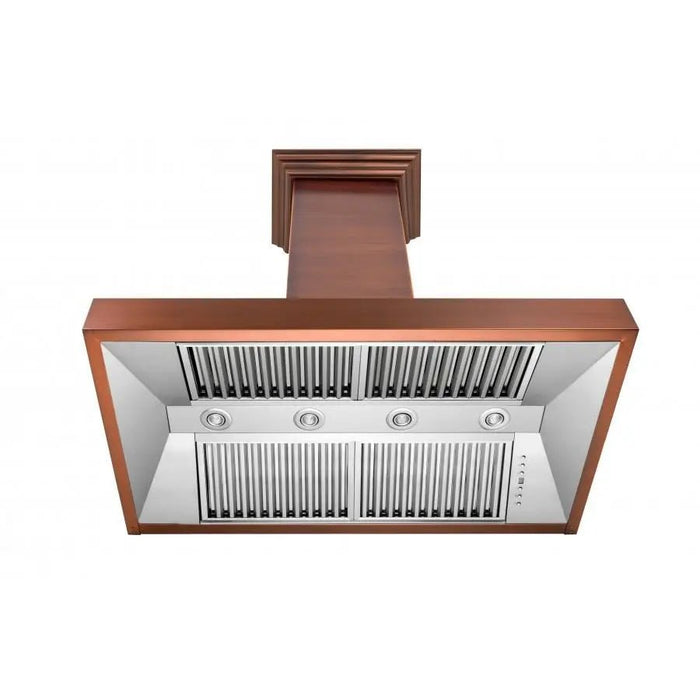 ZLINE 48" Copper Wall Range Hood 8667C-48