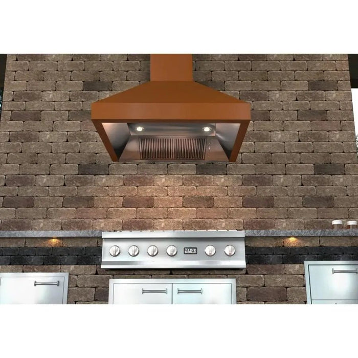 ZLINE 48" Copper Wall Range Hood 8667C-48