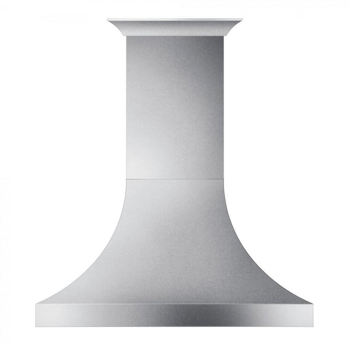 ZLINE 48" Designer Snow Stainless Finish Wall Range Hood, 8632S-48