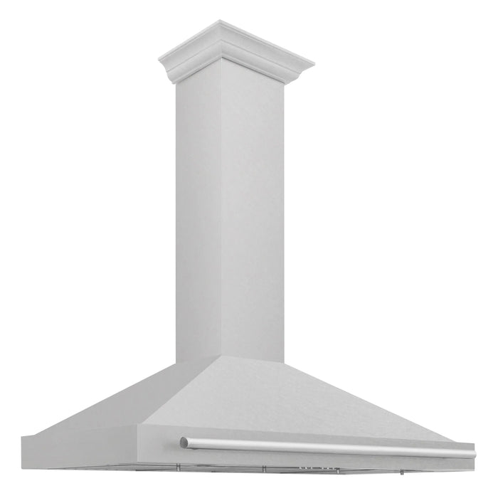 ZLINE 48" Fingerprint Resistant Stainless Steel Range Hood with Stainless Steel Handle KB4SNX-48
