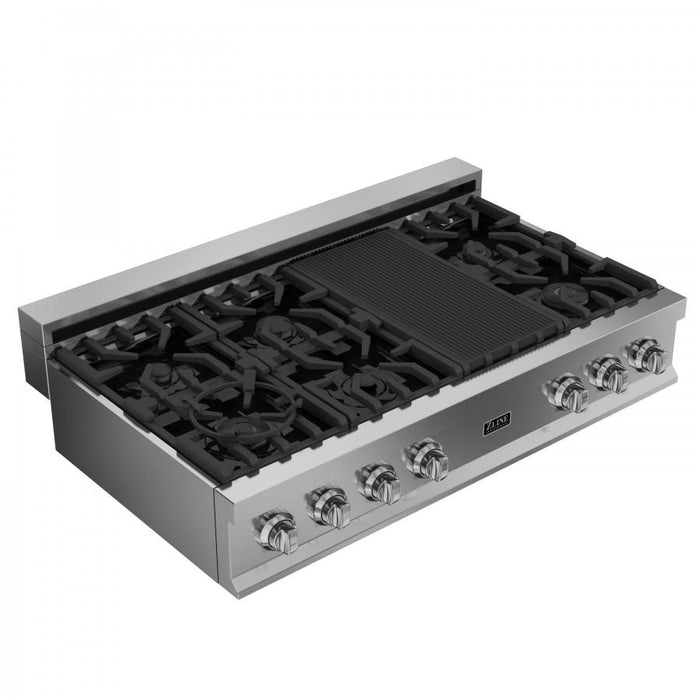 ZLINE 48 inch Rangetop with 7 Gas Burners, RT48