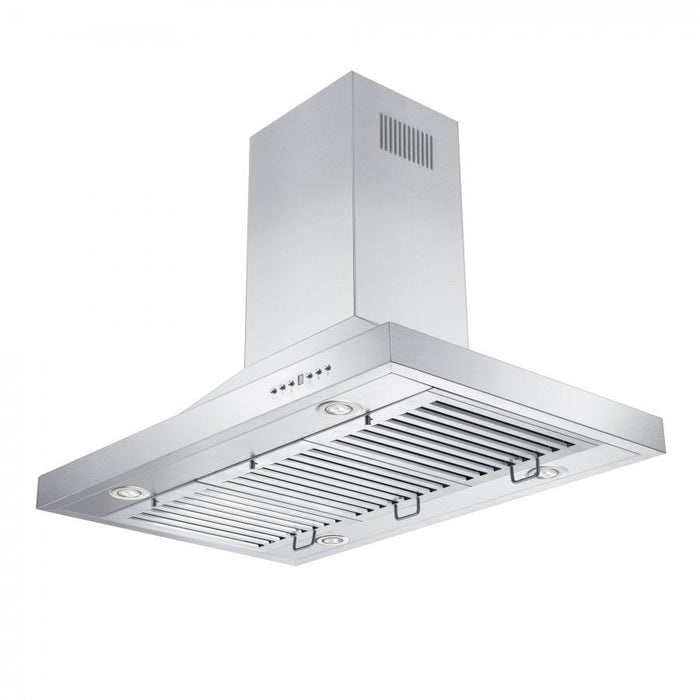 ZLINE 48" Remote Blower Island Range Hood, GL2i-RS-48-400
